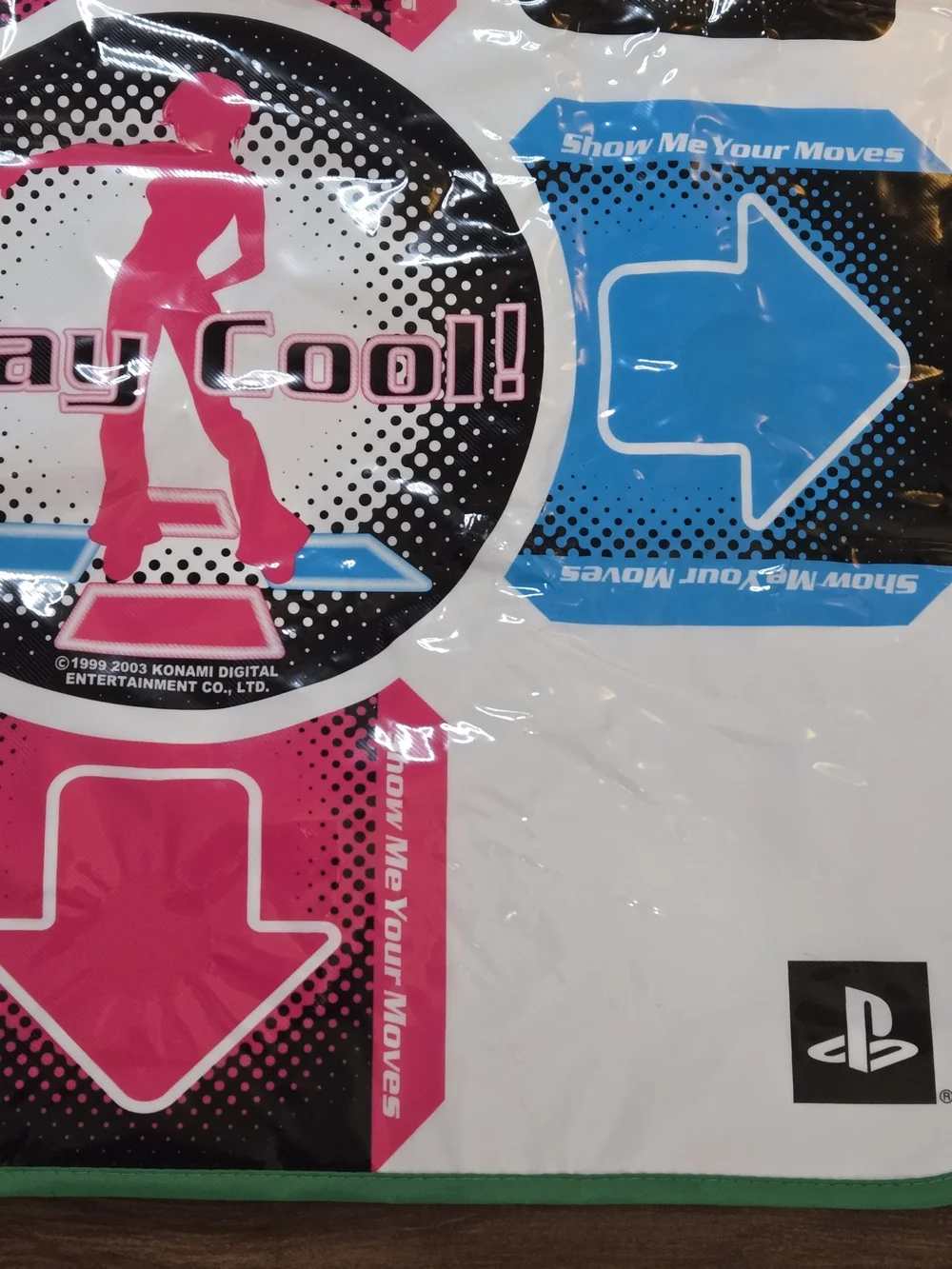 2003 Konami Ps1/Ps2 Dance Dance Revolution Dance Pad, Includes Flow ps2 Game